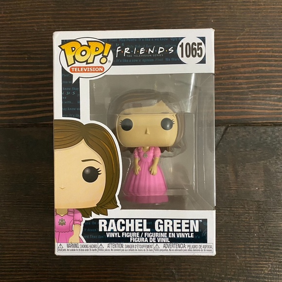 NIB Rachel Green Funko Pop #1065 "The One with Barry and Mindy's Wedding" S2E24 - Picture 1 of 9